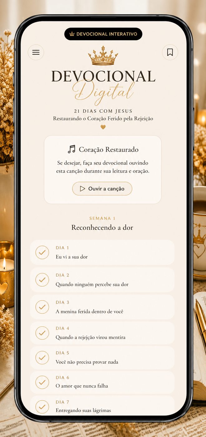Preview do Devocional Digital 21 Dias com Jesus no celular